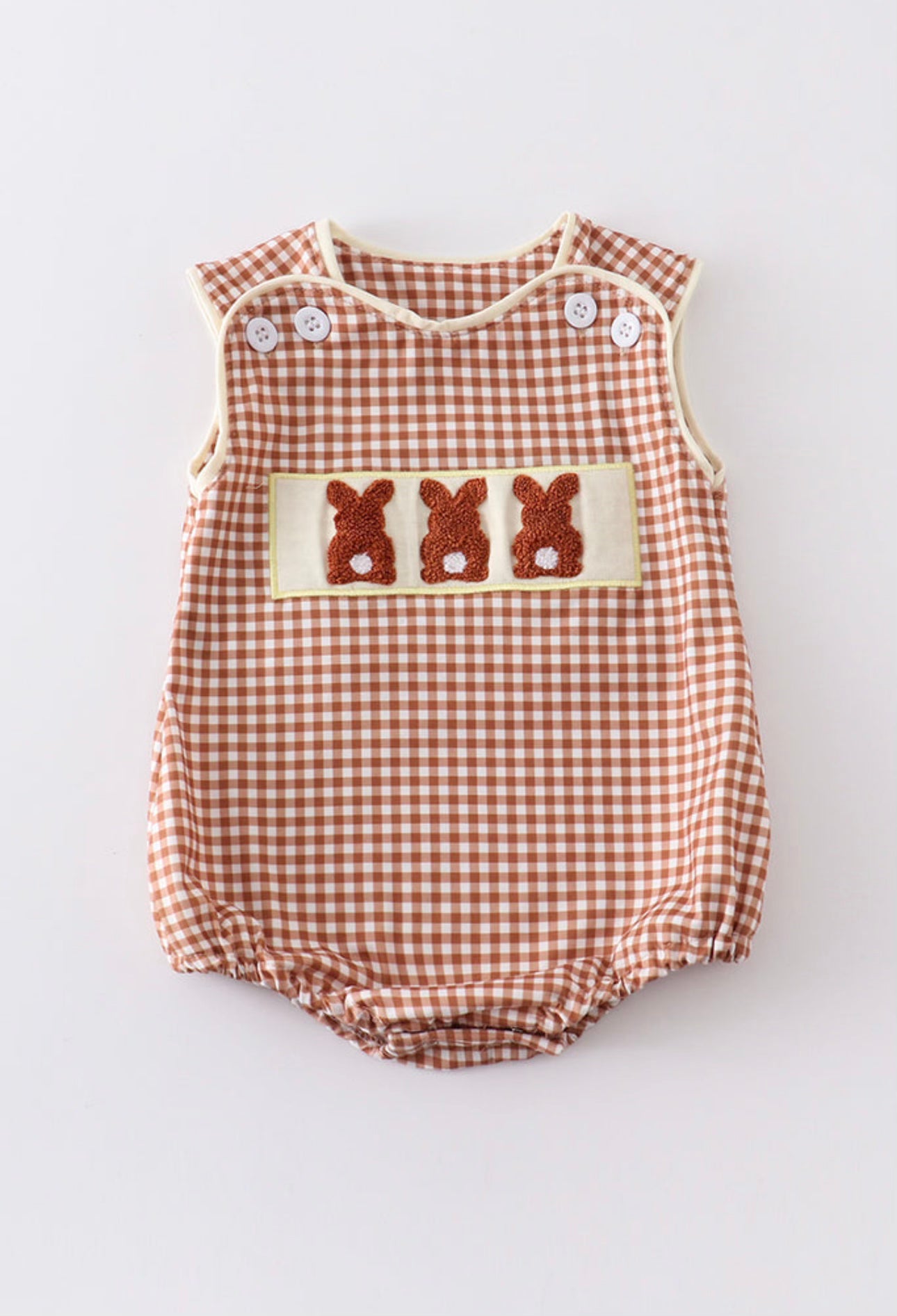Easter bunny french knot boy bubble