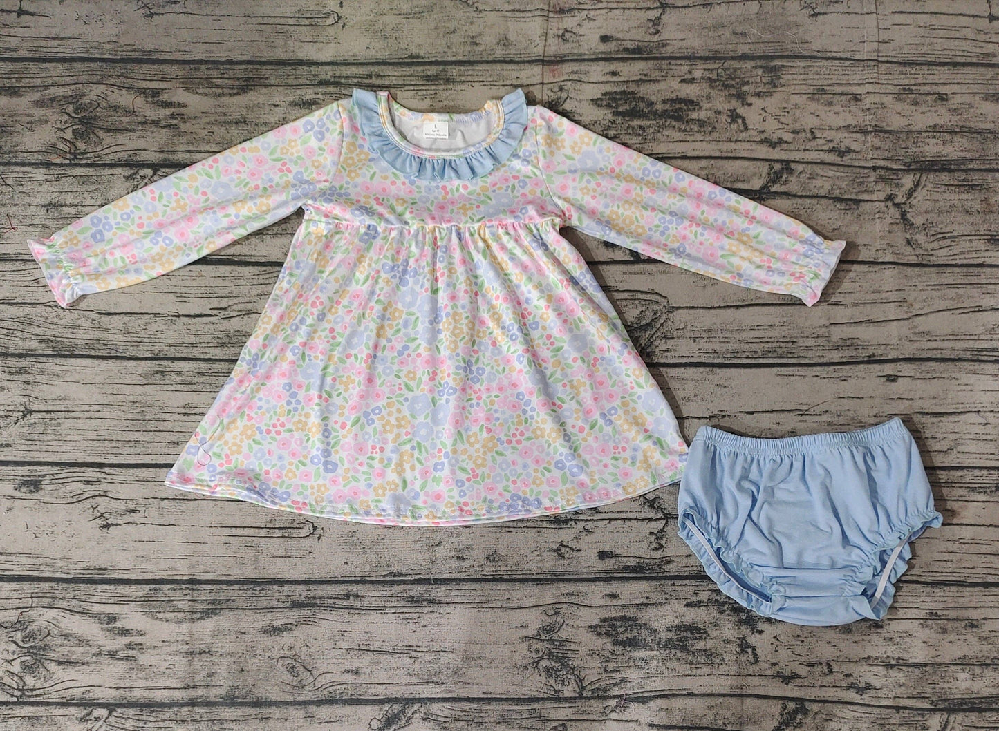 Spring Flowers Bubble Dress