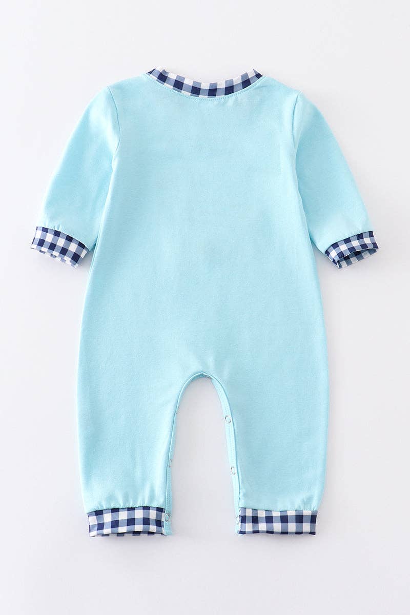 Blue Duck Applique Romper